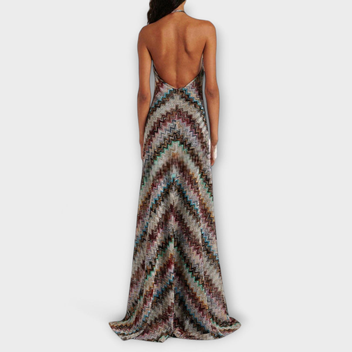 Reese - Vestidos de punto Jodie con motivo a zigzag