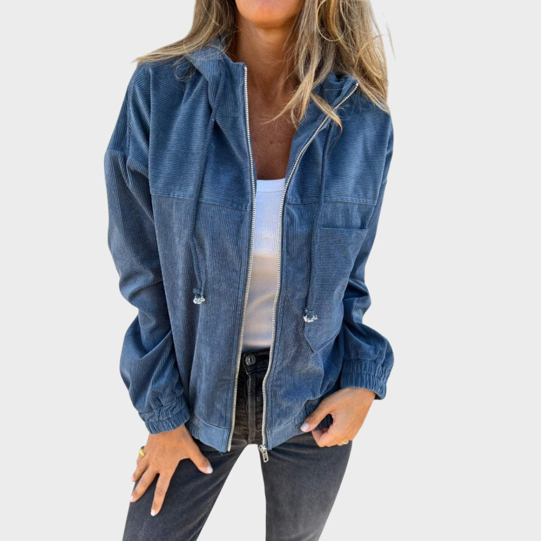 Eloísa™ | Chaqueta de Pana con Capucha
