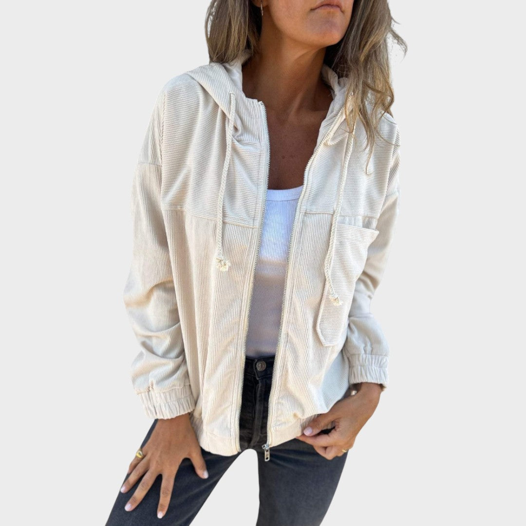 Eloísa™ | Chaqueta de Pana con Capucha