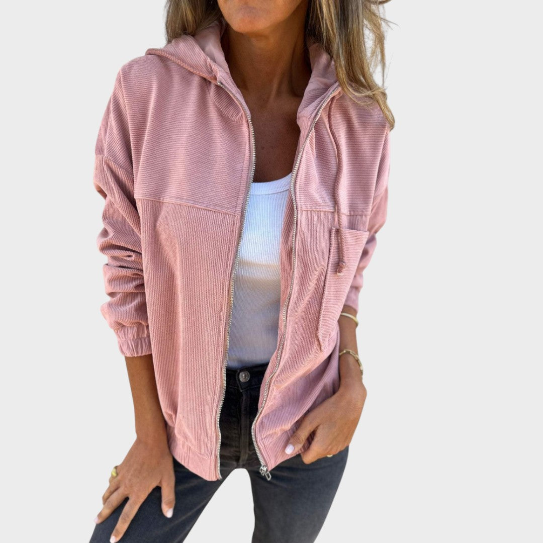 Eloísa™ | Chaqueta de Pana con Capucha