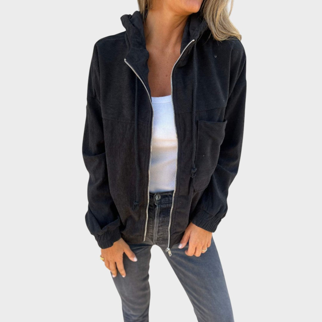 Eloísa™ | Chaqueta de Pana con Capucha
