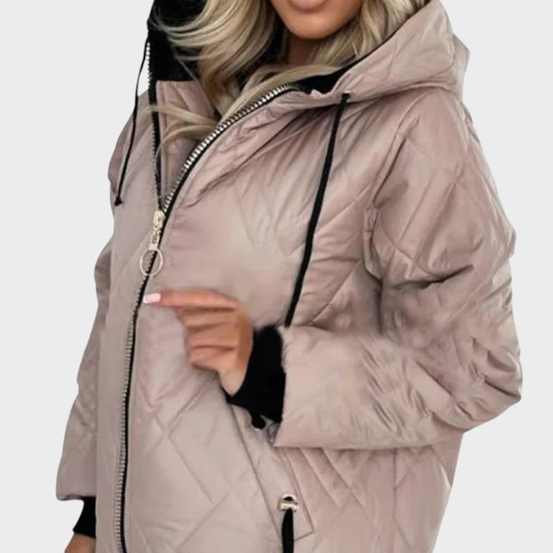 Natalia™ | Abrigo Elegante con Capucha