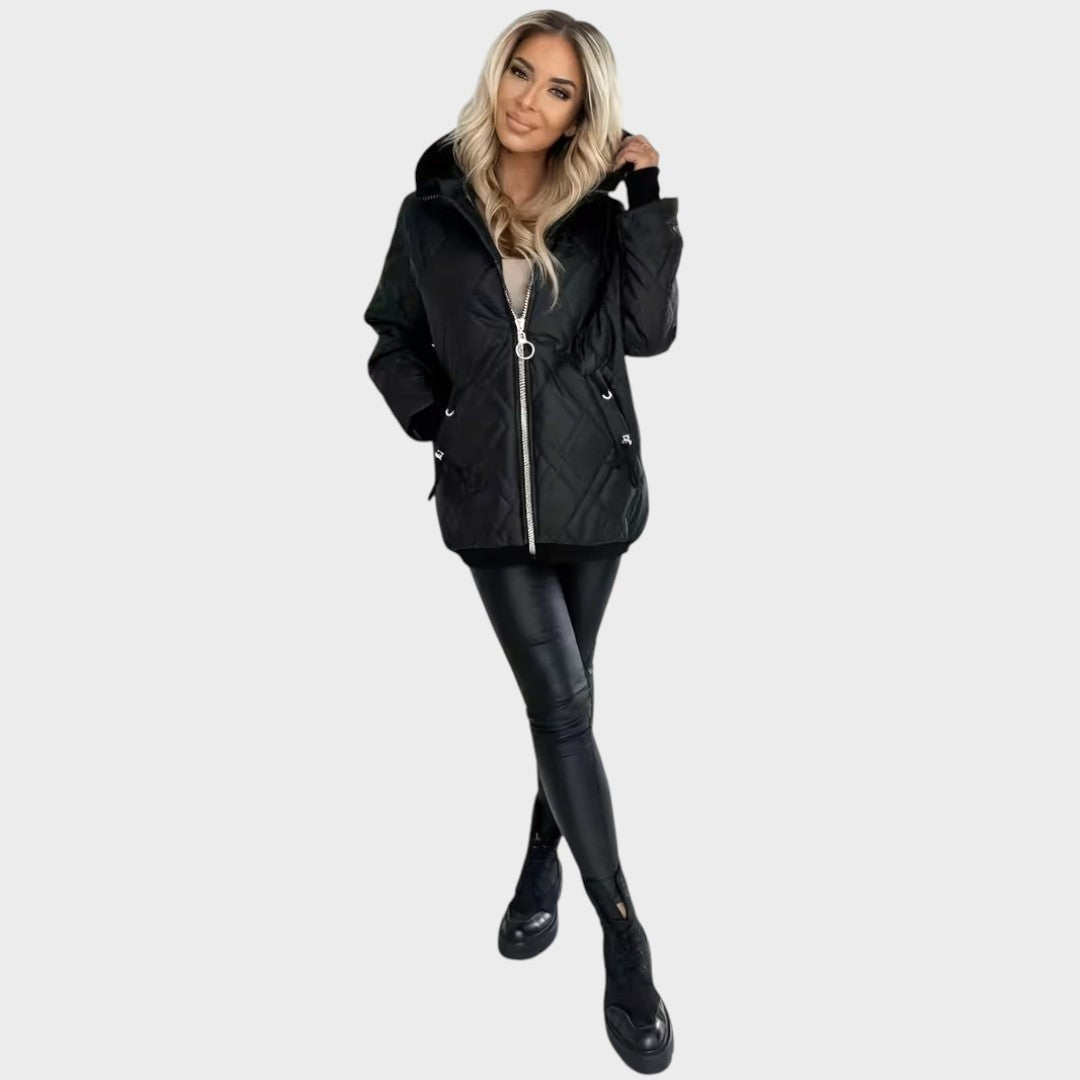 Natalia™ | Abrigo Elegante con Capucha