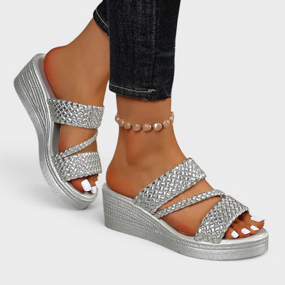 Simone | Sandalias con plataforma cómodas