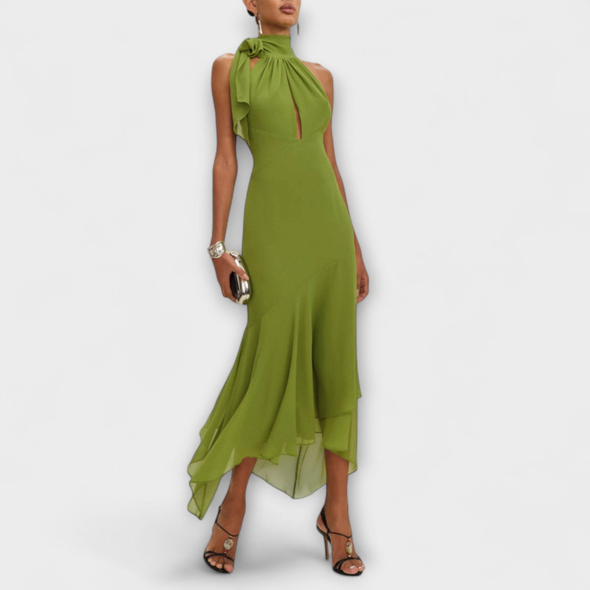 Elodie - Vestidos maxi asimétricos elegantes