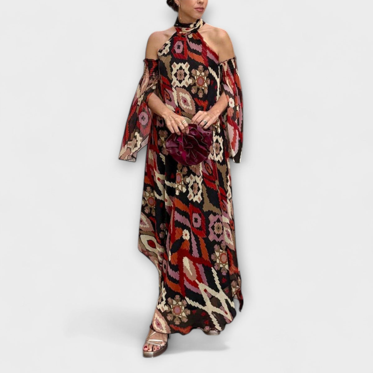 Monroe - Vestido maxi inspirado en el estilo boho