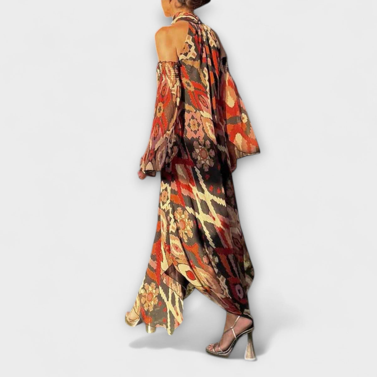 Monroe - Vestido maxi inspirado en el estilo boho
