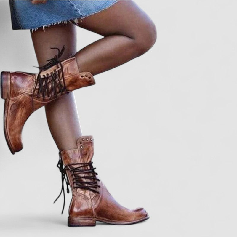 Raquel™ | Botas de Tobillo Vintage