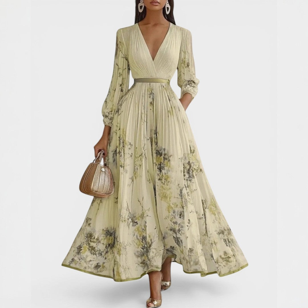 Franka | Vestido plisado elegante