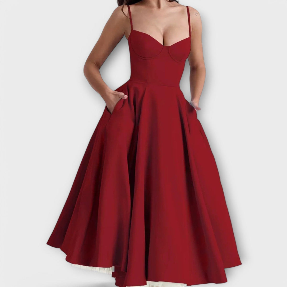 Mélie – Vestido de verano con detalles en corsé