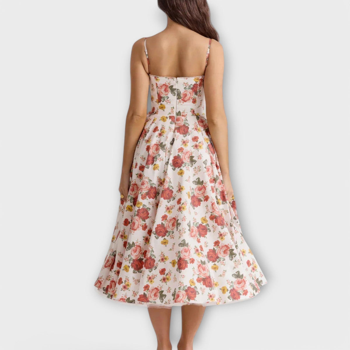 Mélie – Vestido de verano con detalles en corsé
