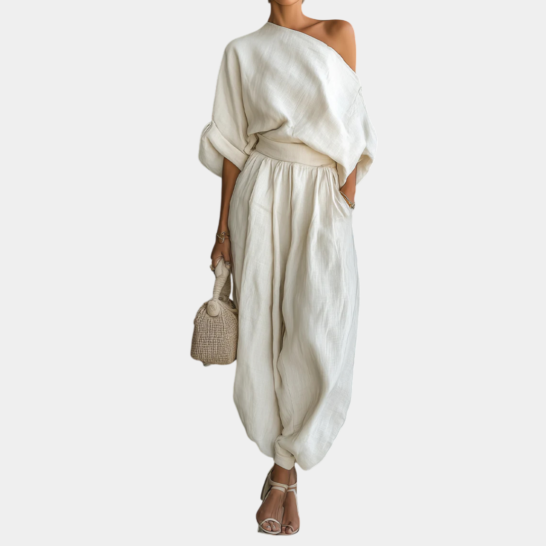 Hélène | Conjunto Top y Pantalón Tapered