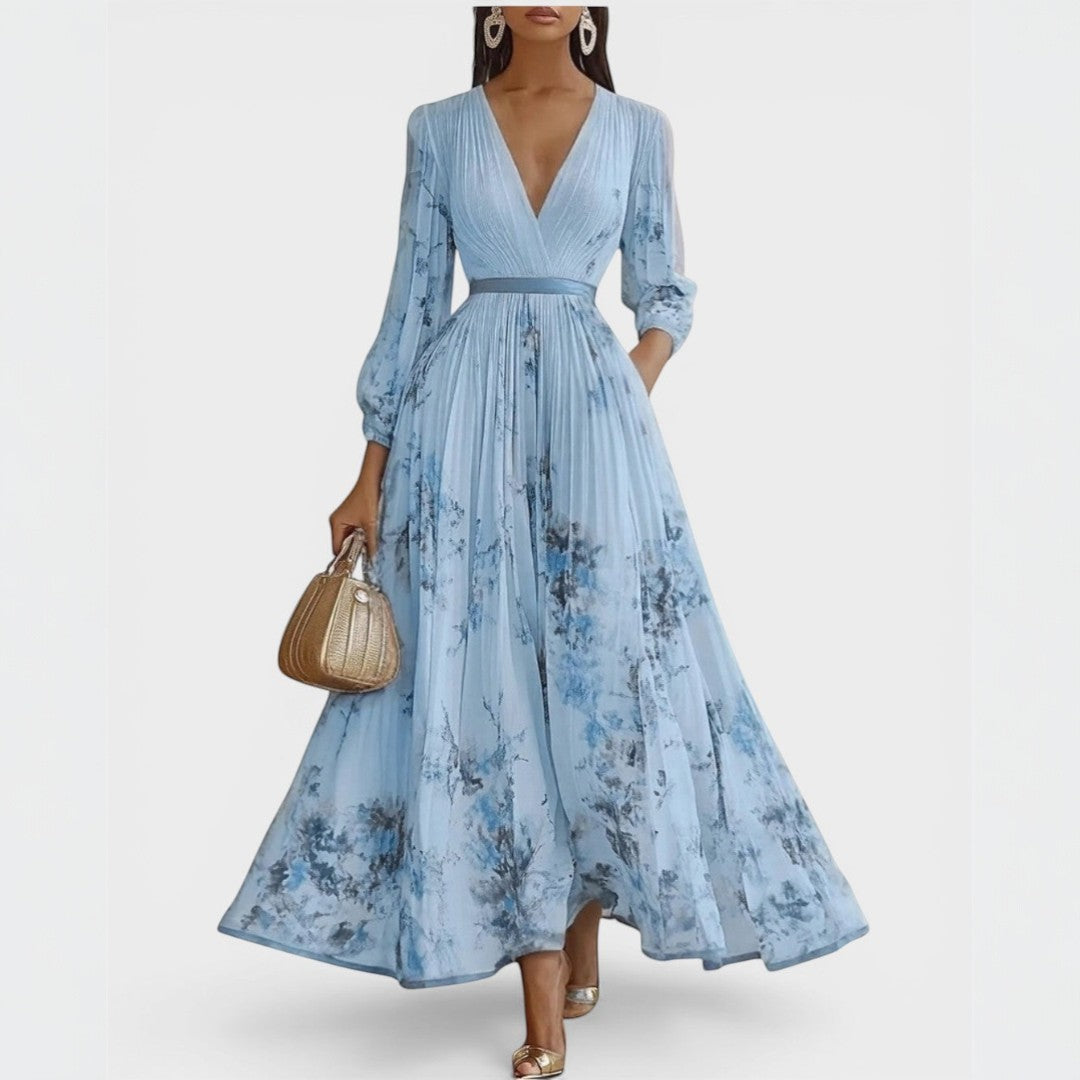 Franka | Vestido plisado elegante