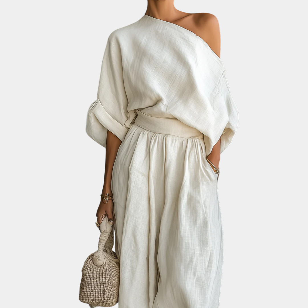 Hélène | Conjunto Top y Pantalón Tapered