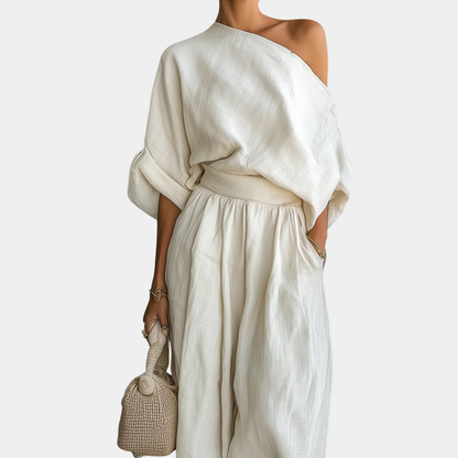 Hélène | Conjunto Top y Pantalón Tapered