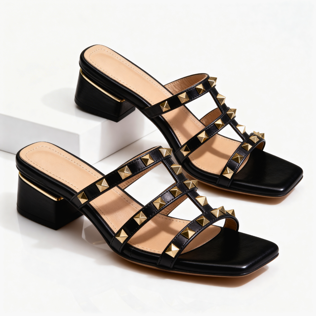 Petra | Sandalias con tachuelas