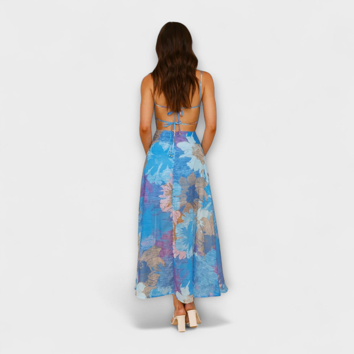 Audrey - Vestido de estampado floral para mujeres - Elegante y atractivo