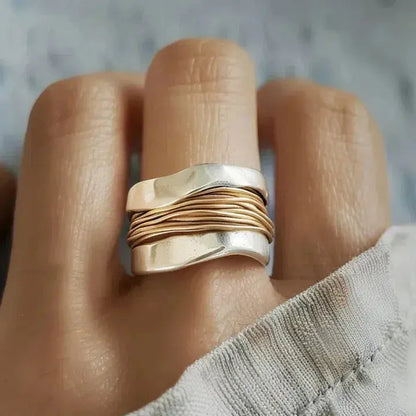 Carmen™ | Anillo con Hilo Trenzado