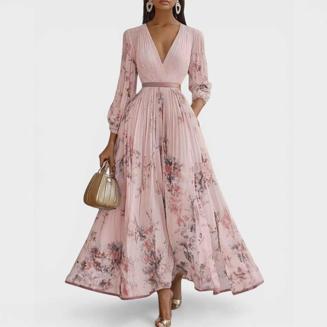 Franka | Vestido plisado elegante
