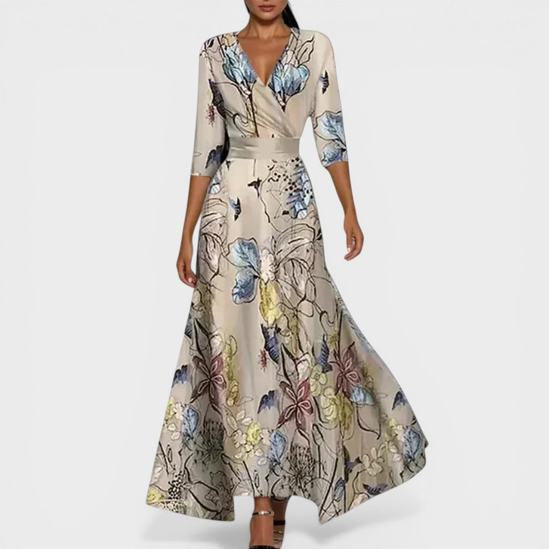 Lara | Vestido floral elegante