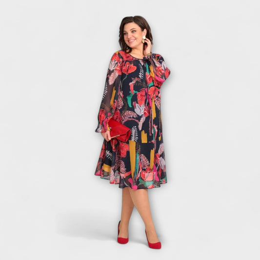 Caroline - Vestidos elegantes para siluetas generosas para el máximo confort