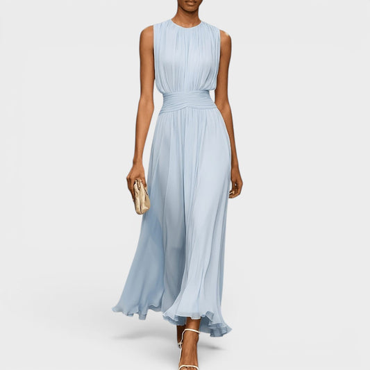 Charlotte | Vestido midi de chiffon elegante