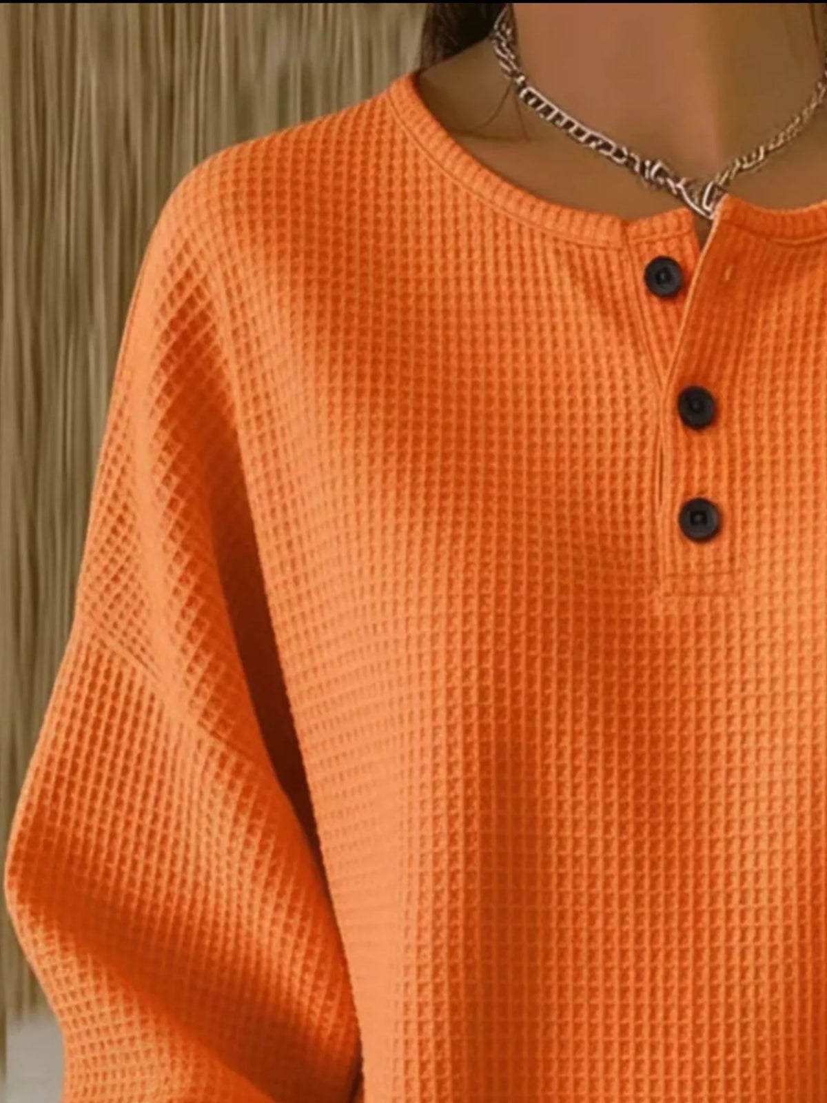 Adelina™ | Top de Tejido Waffle