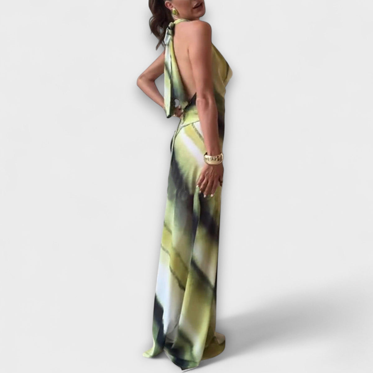 Vestidos maxi clásicos con degradé y tie-dye