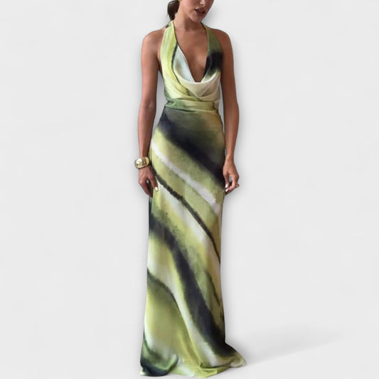 Vestidos maxi clásicos con degradé y tie-dye