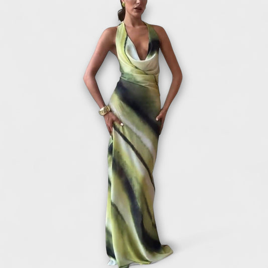 Vestidos maxi clásicos con degradé y tie-dye