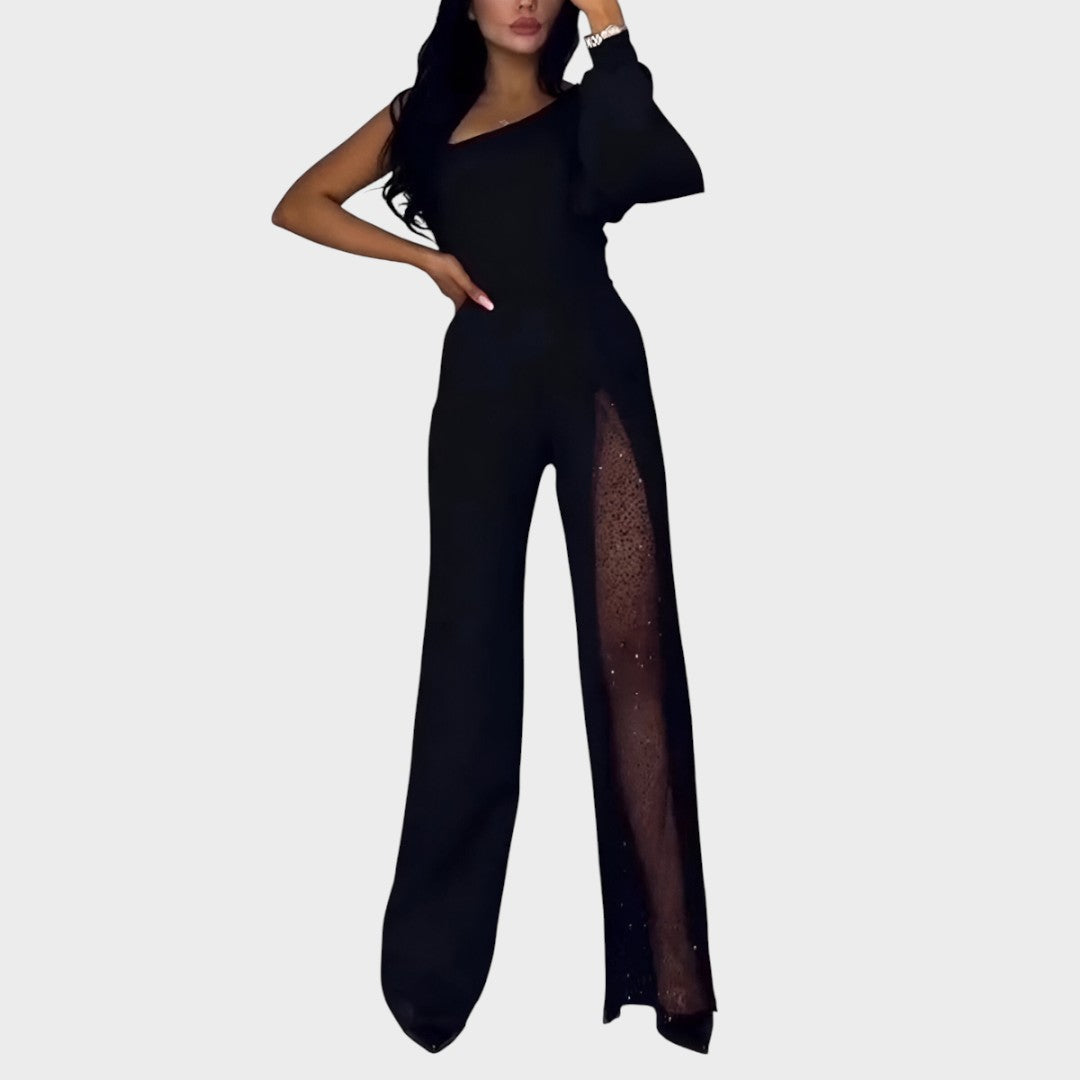 Ines - Mono moderno con pantalones anchos