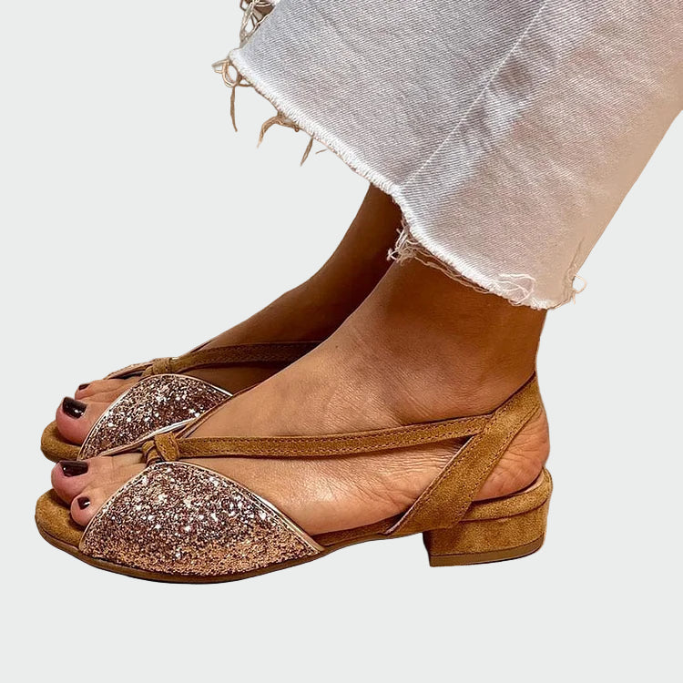 Věnceslava Irresistible Sandalias Bajas Brillantes