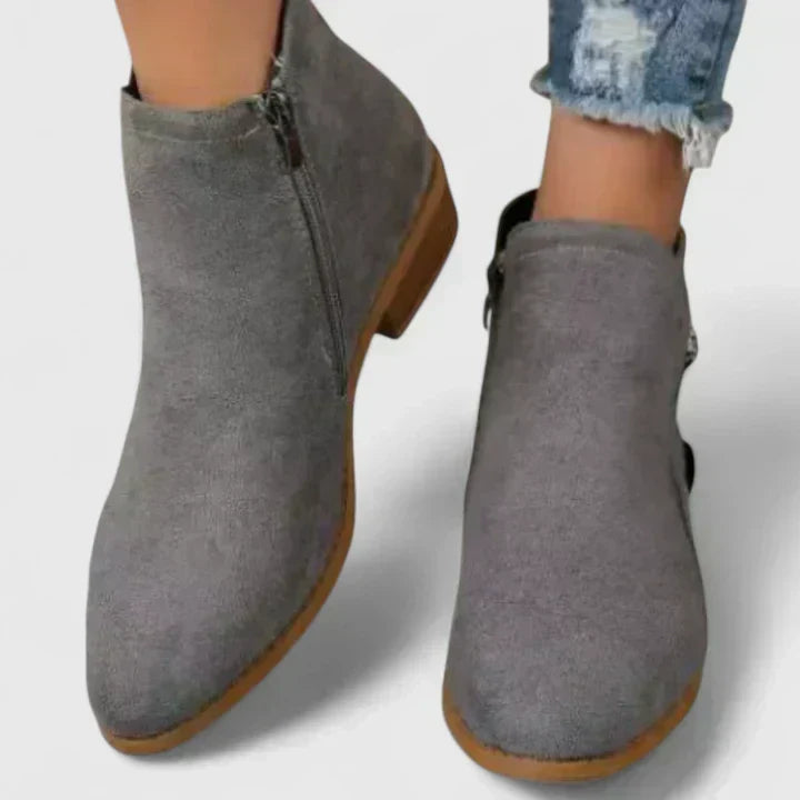 Alina – Botas femeninas con cremallera