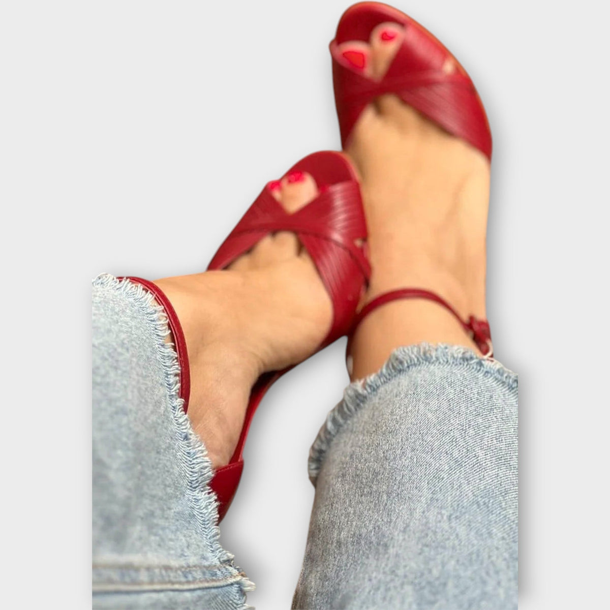 Sandalias Neoclásicas Stanislava con Tacón de Aguja Moderno