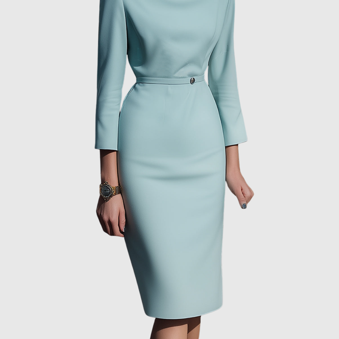 Matea | Vestido midi elegante