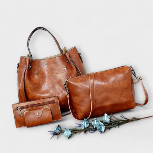 Olivia | Conjunto de Bolsos Vintage en 4 Partes
