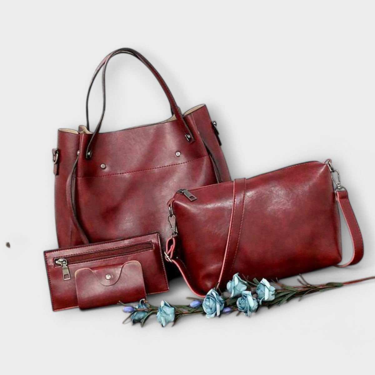 Olivia | Conjunto de Bolsos Vintage en 4 Partes