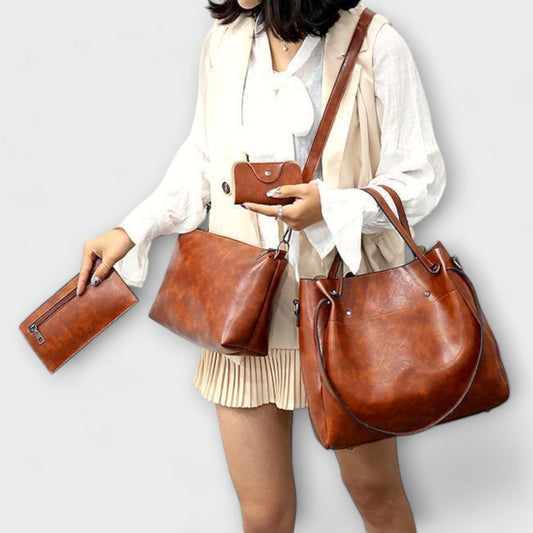 Olivia | Conjunto de Bolsos Vintage en 4 Partes