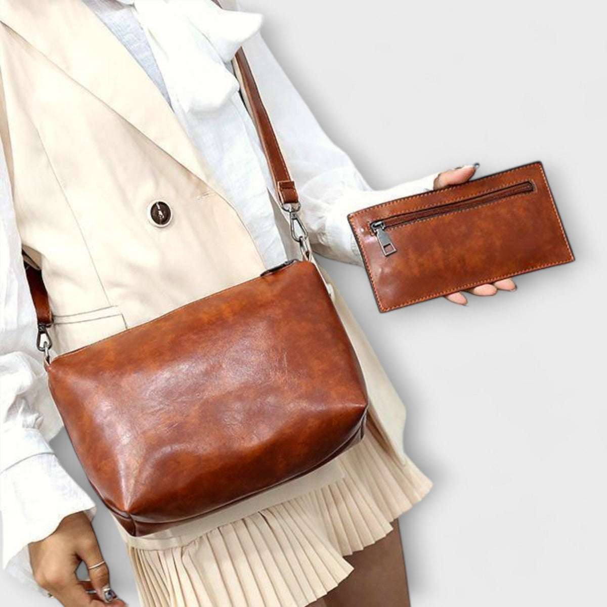 Olivia | Conjunto de Bolsos Vintage en 4 Partes