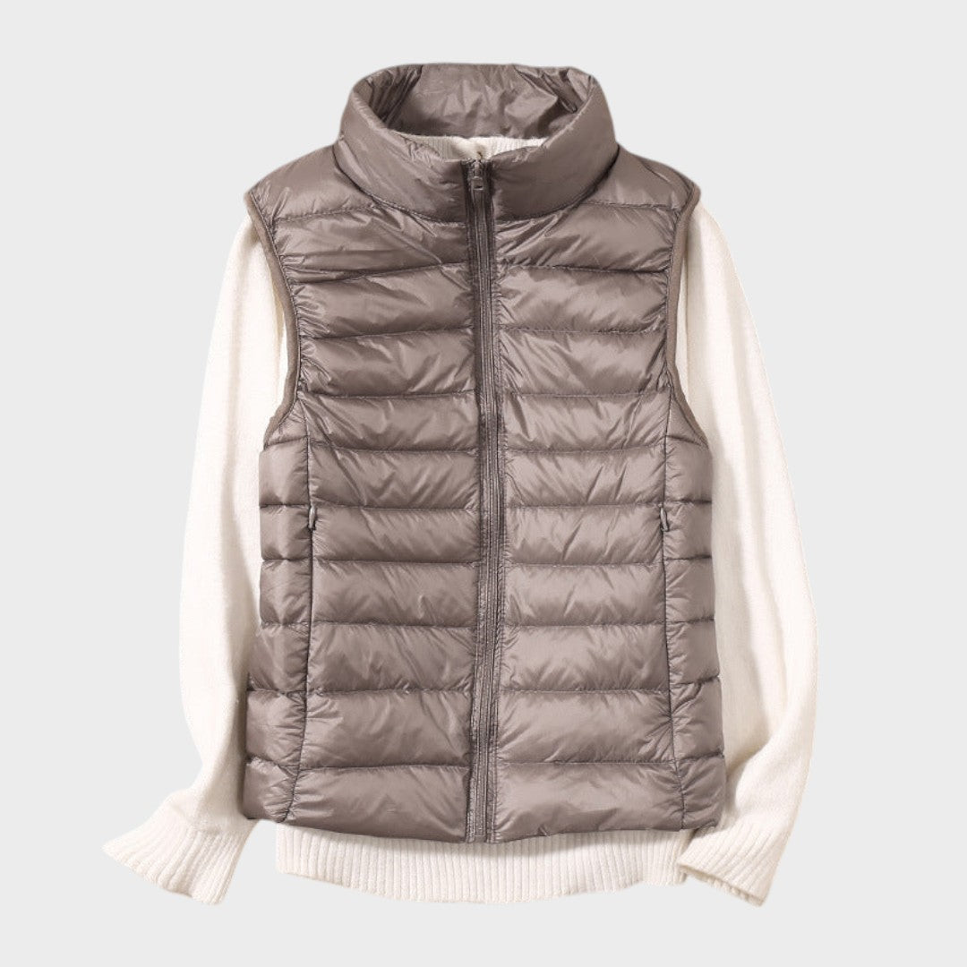Kristina - Elegante Chaqueta de Plumas