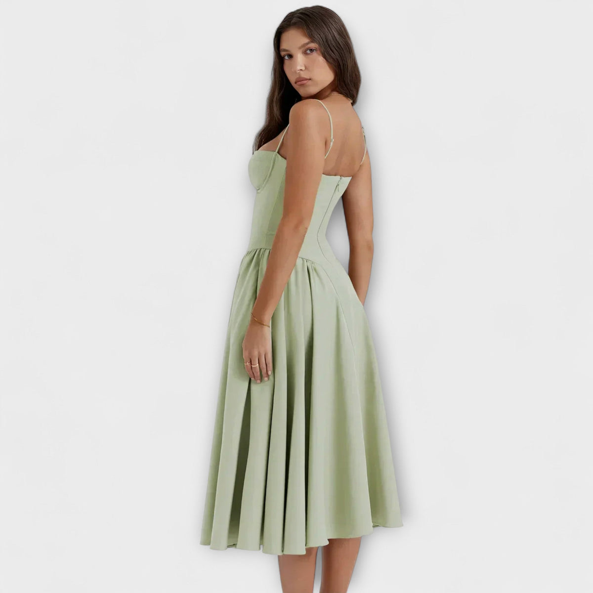 Rosalie - Vestido corsé elegante sin mangas