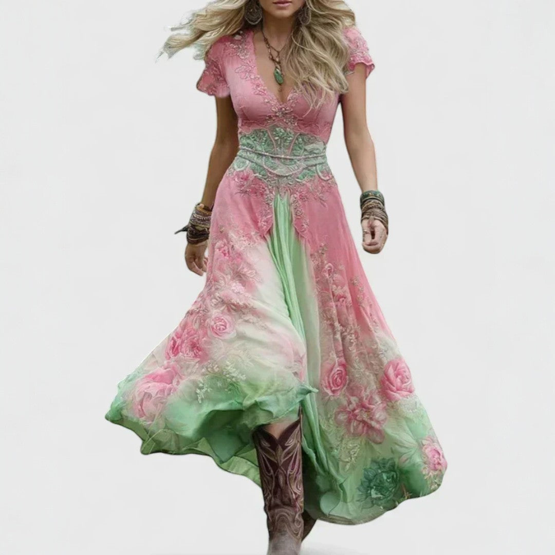 Matea | Vestido maxi elegante