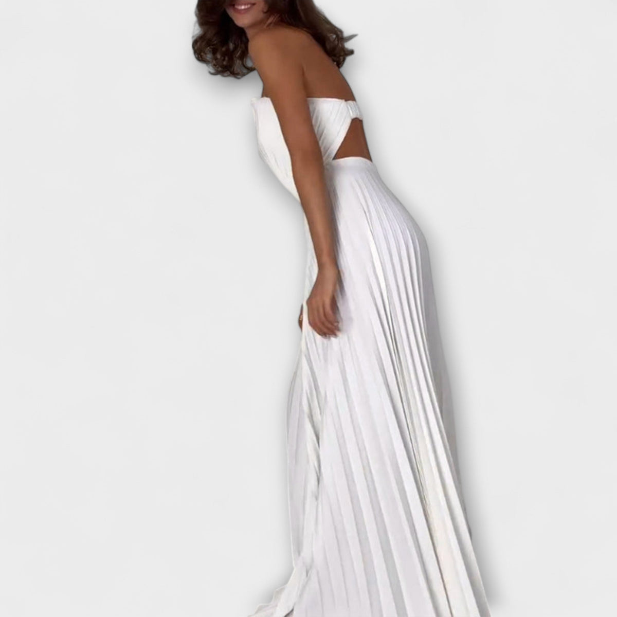 Athena - Vestidos plisados elegantes
