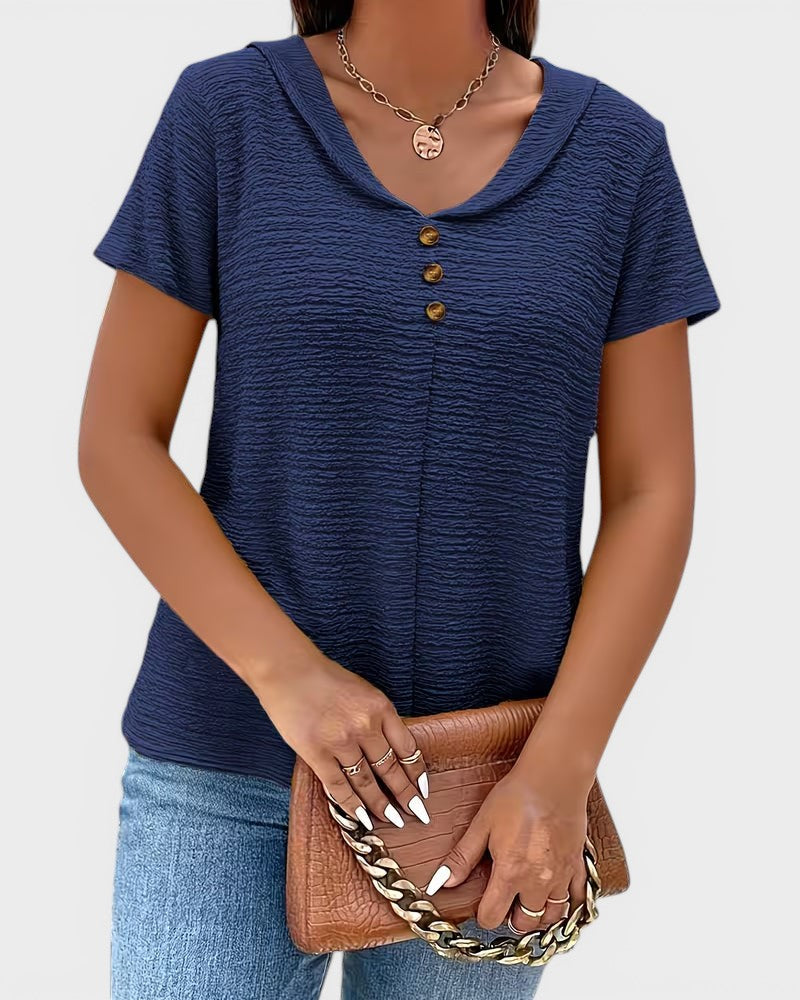 Ana | Camiseta con cuello Peter Pan