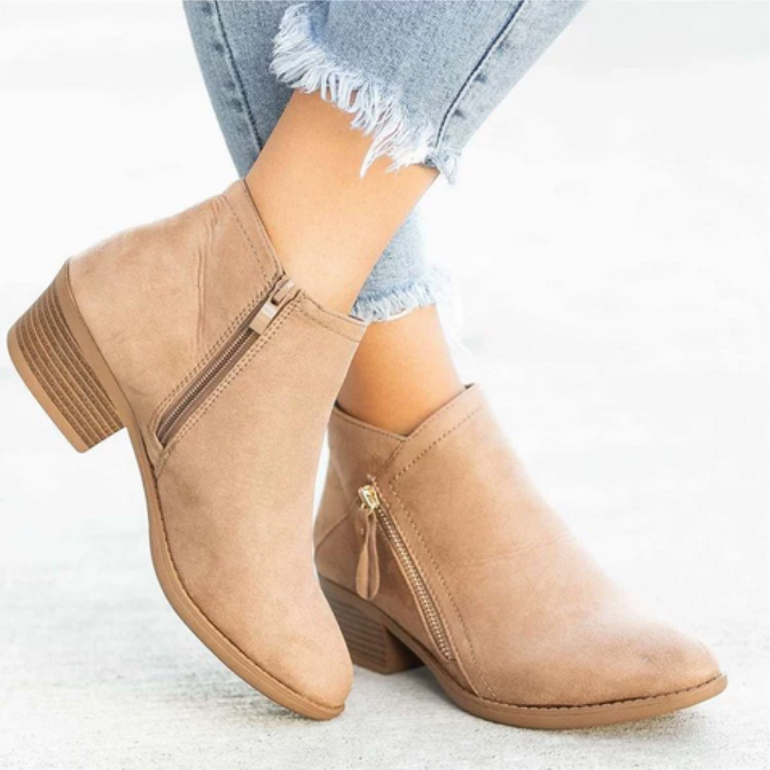 Alina – Botas femeninas con cremallera