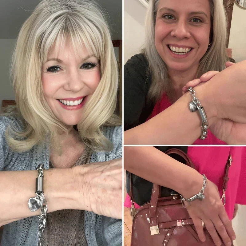 Guadalupe™ | Pulsera con Dije de Corazón