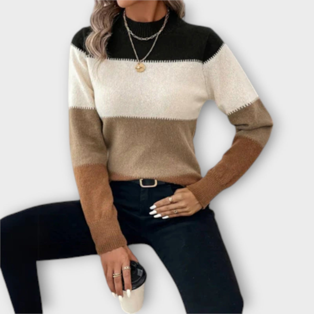 Elina - Suéter casual y elegante