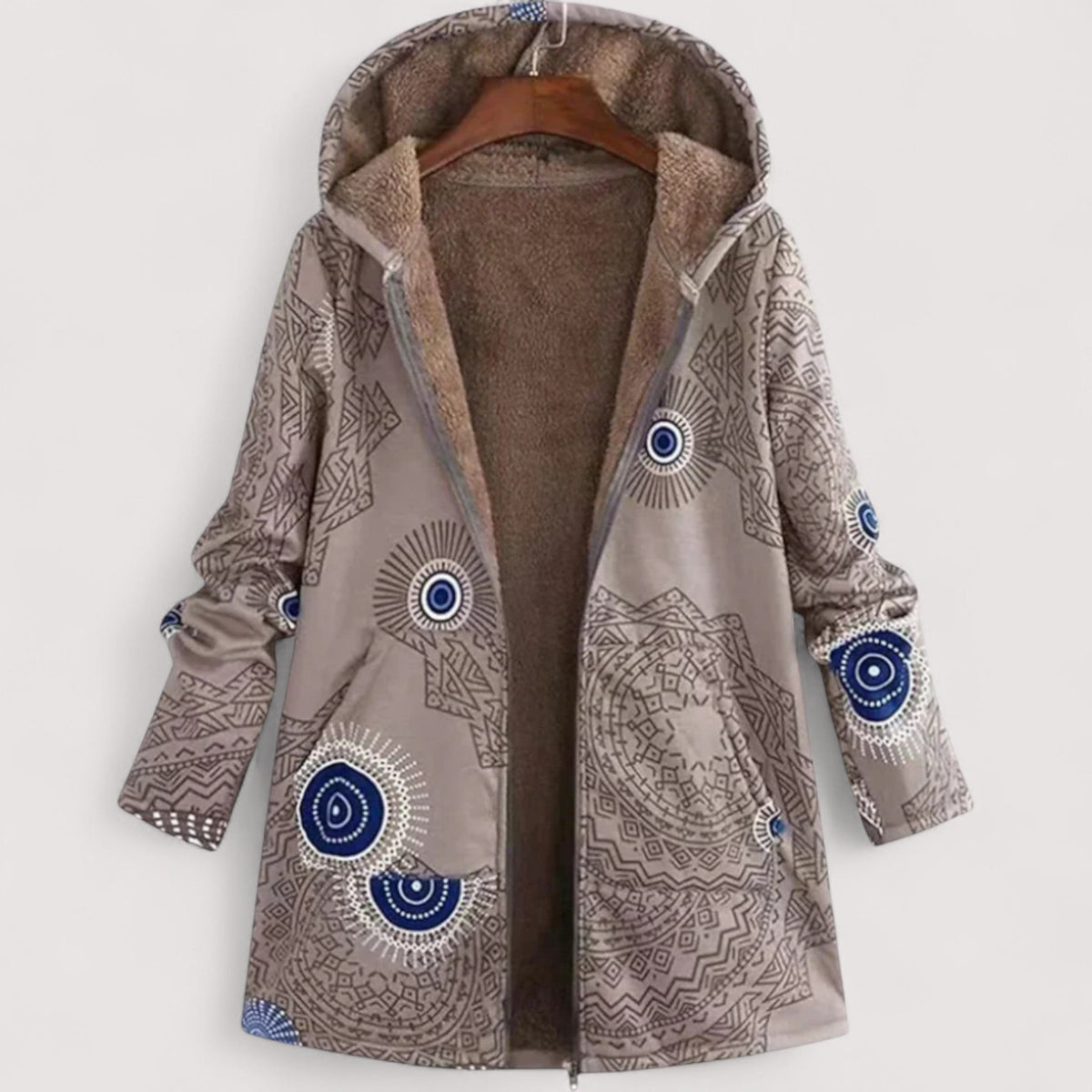 Kristina™ | Chaqueta cálida y suave con capucha