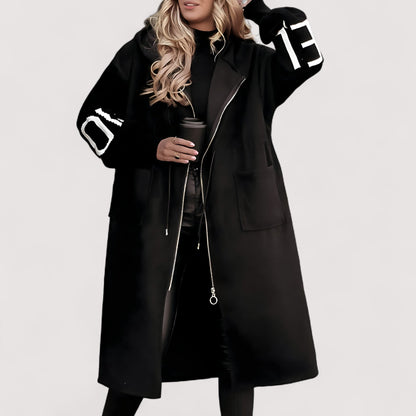 Maris™ | Chaqueta de mujer con mangas de punto y capucha