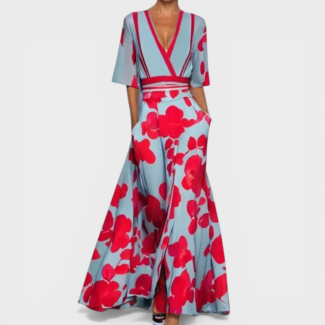 Lara | Vestido floral elegante